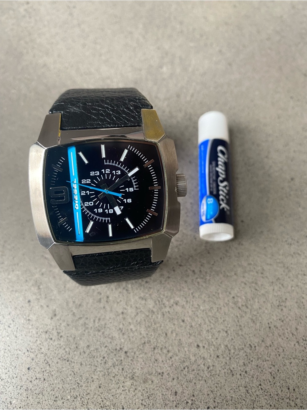 Diesel Black and Silver Watch